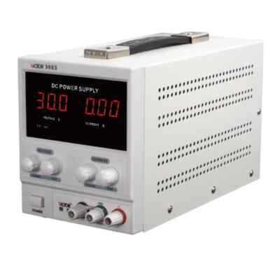 3003 30V 3A Adjustable 3 LED Display Single Output Desktop DC Power Supply