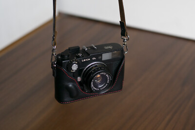 MRZHOUCASE Black Half Case for Leica Minolta CL Film Cameras 2021