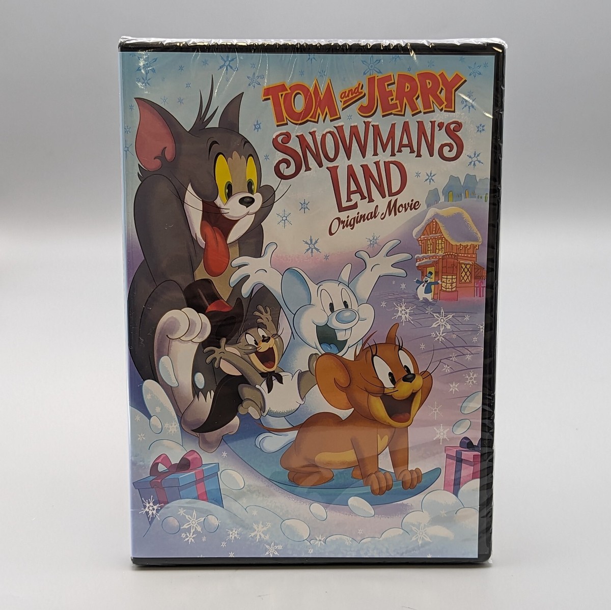 New 2022 Tom And Jerry Snowman's Land Movie DVD Sealed