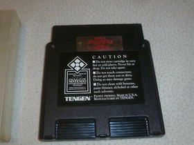 NINTENDO NES VIDEO GAME CARTRIDGE W CASE VINDICATORS TENGEN CART