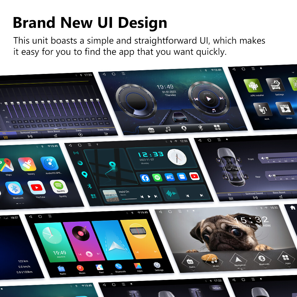 9" Android Auto 10 8Core Car Stereo GPS Radio CarPlay Head Unit For BMW E90E93 eBay