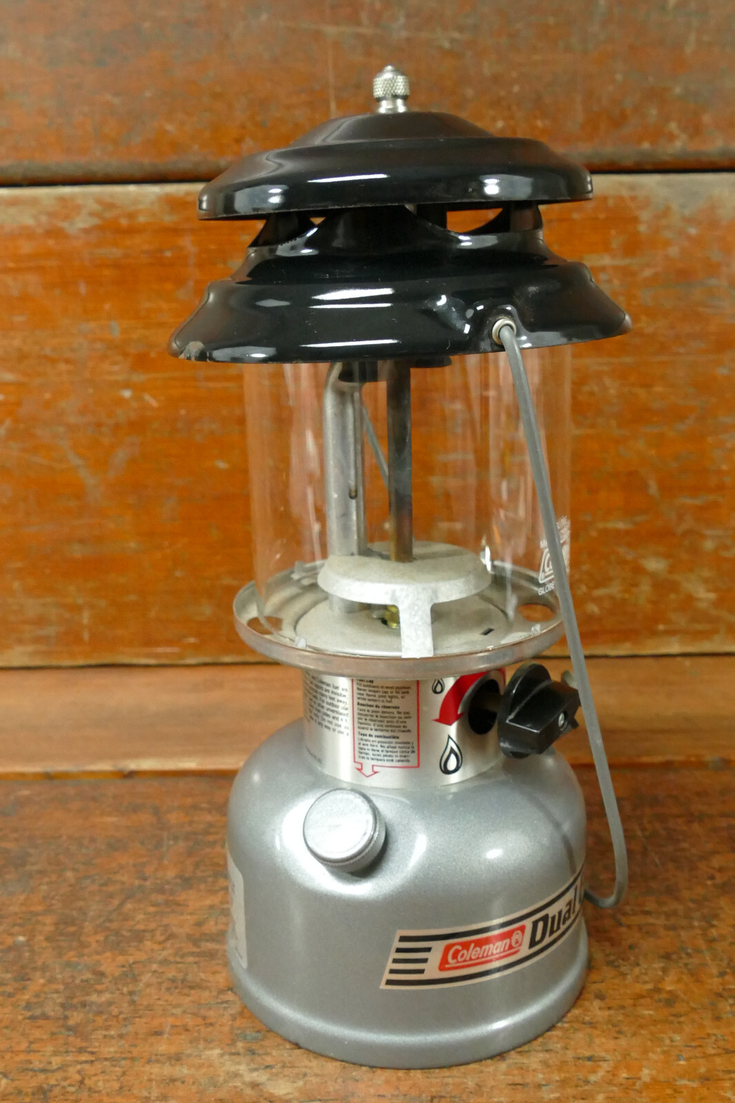 Coleman Dual Fuel Lantern Model 282285 700T Silver Black November