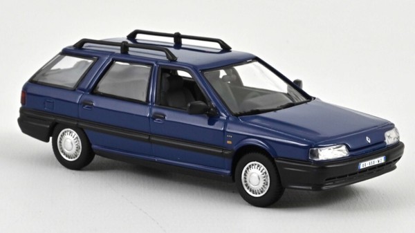Norev 1/43 Renault 21 Nevada 2018 Blau Modellbau Statisches Modell Diecast-image