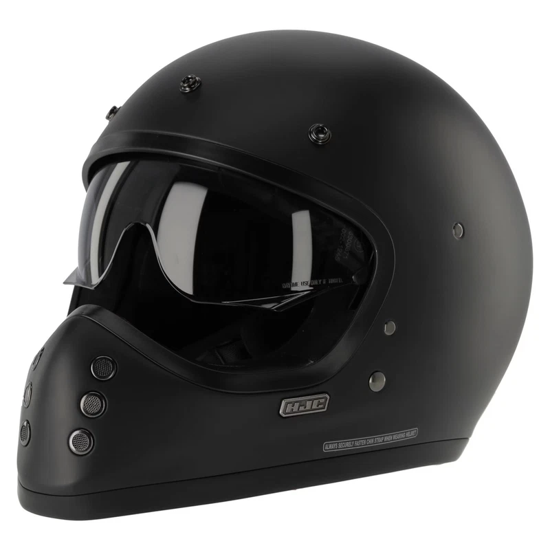 HJC V60 Classic Retro Street Legal Black, photo 2 of 6
