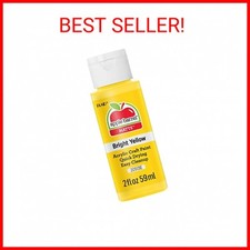 Apple Barrel Acrylic Paint in Assorted Colors 2 oz , 20513, Bright Yellow