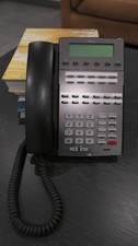 NEC DSX 22B Display Tel BK Black Excellent 22-Button Digital Office Phone System