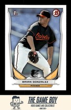 2014 Bowman Draft #DP85 Brian Gonzalez Baltimore Orioles