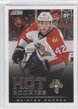 2013-14 Score Hot Rookies Quinton Howden #641 1k9