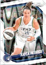 2025 Panini Prizm WNBA Kayla McBride #45 White Seismic Prizms Minnesota Lynx