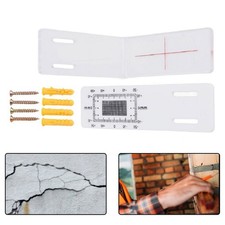 Crack Gauge Monitor Displacement Monitoring Easy-to-read Measurement Grid