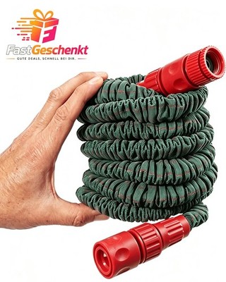 GartenMeister Premium-Gartenschlauch, dehnbar, 22,5 Meter