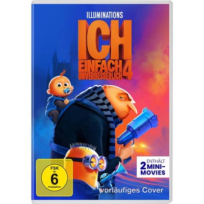 Ich - Einfach unverbesserlich 4 (DVD) Animation/Zeichentrick 90 Min.