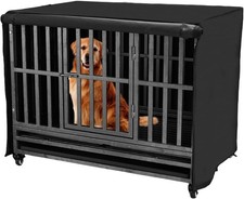 38 inch Heavy Duty Dog Crate Cover Durable 600D Oxford Fabric Dog Kennel Cove...