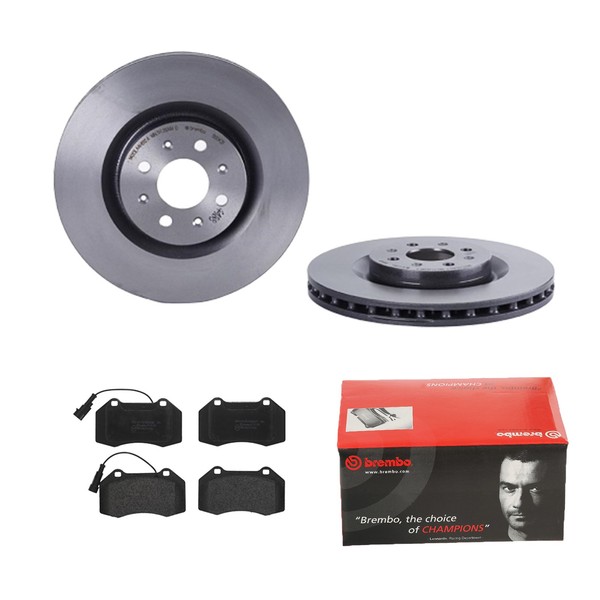 Brembo Bremsscheiben Ø305MM + BremsbelÄGe Vorne FÜR Abarth Punto Evo Alfa Romeo-image