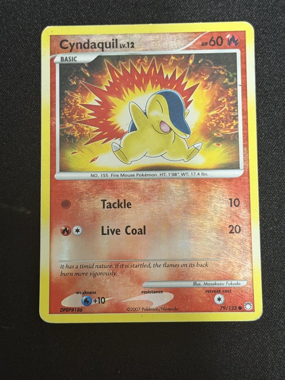 The Pokémon Company Cyndaquil 79/123 Common Reverse Holo English