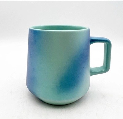 Starbucks Turquoise Teal Blue Ocean Shimmer Iridescent Coffee Mug Summer 2021 M