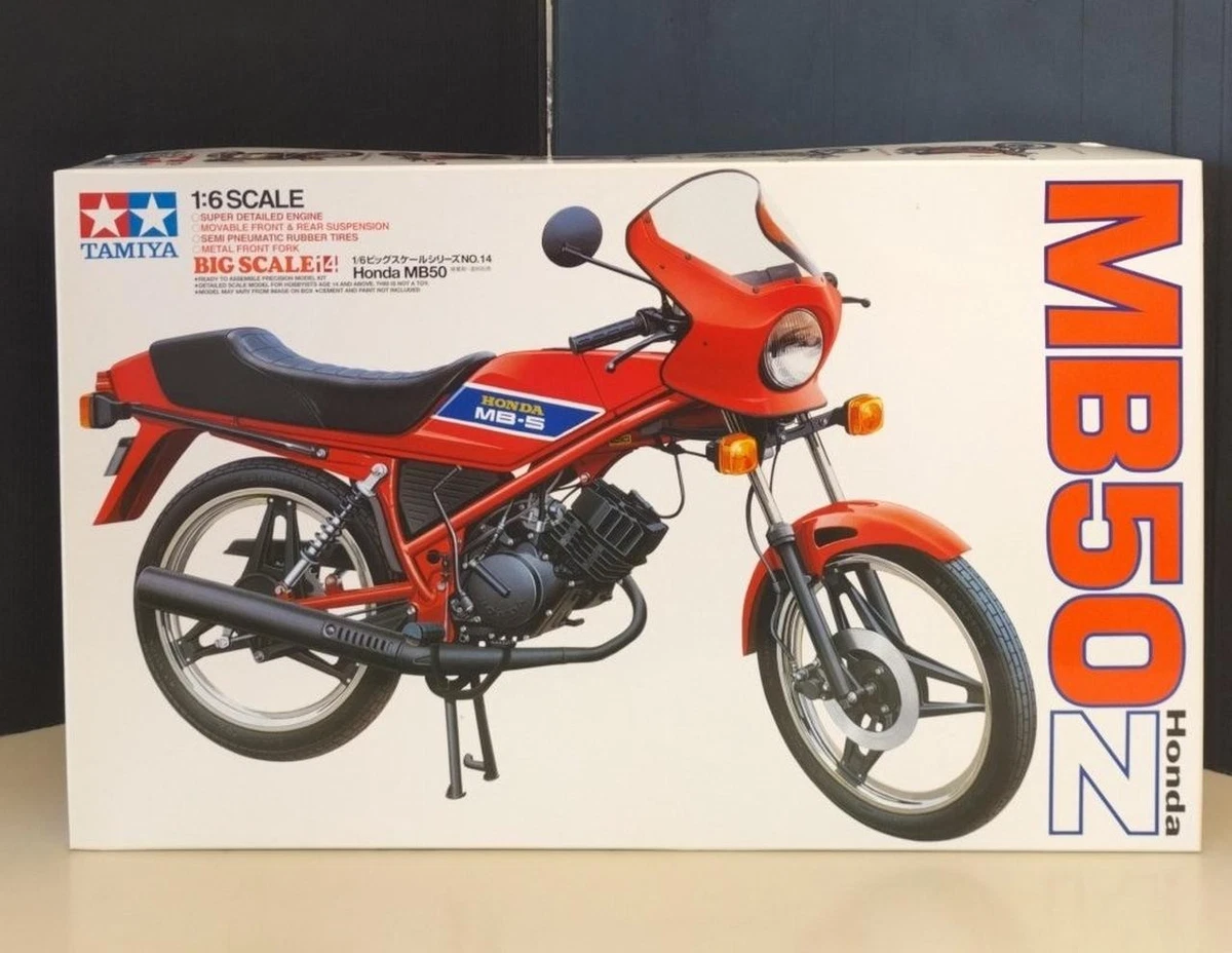 田宮模型　 HONDA ・MB50Z 1／6 Amazon | タミヤ 1/6 オートバイシリーズ No.14 Honda MB50Z 16014