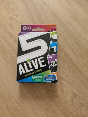 5 Alive Ihr habt nur 5 Leben Gesellschaftsspiel Reisespiel Neu OVP Hasbro Gaming