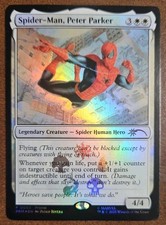 MTG Marvel Spider-Man, Peter Parker Unique and Miscellaneous Promos Foil