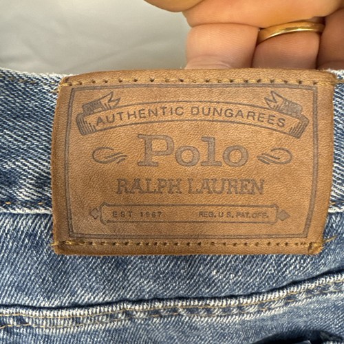 NEW Ralph Lauren Polo Denim 32x32 Straight Five Pocket Classic Jean Relaxed Fit - Picture 16 of 17