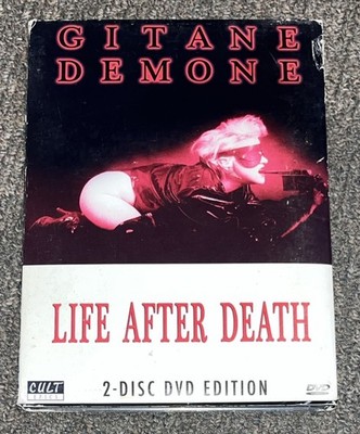 Gitane Demone Life After Death DVD + CD Set (2008) Live Concert Christian Death