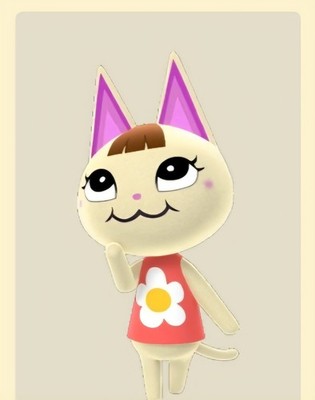 Mischka / Merry #252 für Animal Crossing Amiibo Nfc Karte