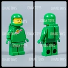 LEGO Green Classic Spaceman Custom Figure w/ Space Helmet