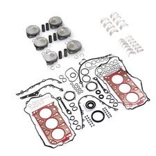 V6 3.0L Engine Overhaul Rebuild Pistons Gaskets Kit For Porsche Macan Panamera S