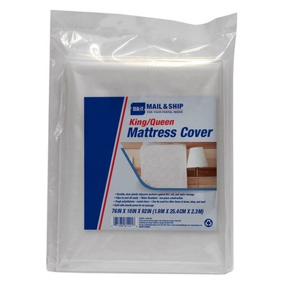 and Ship Mattress Cover for Moving & Storage, King/Queen, 76'' x 10'' x 92'' (81...