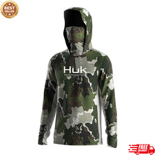 Men's Hooded Fishing Shirt UPF 50+ Sun Protection Quick Dry Long Sleeve Outdoor