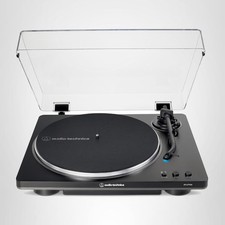 Audio-Technica AT-LP70X-BG Fully Automatic Belt-Drive Turntable, Black/Gray