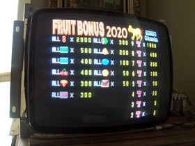 FRUIT BONUS 2020 8 LINER CHERRY MASTER PCB  WORKS! LOOK! RARE!