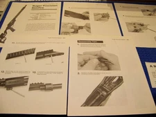 RUGER PRECISION RIMFIRE & RUGER 10/22 (.22) RIFLE..FIELD STRIP & DETAILS (189PP)