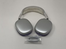 Apple Airpods Max Silver with Purple Earcups A2096 MGYJ3AM/A Used