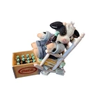 Vintage Mary's Moo Moos Sit Long, Laugh Often, Drink Coke Figurine Coca Cola