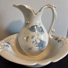 Royal Haegar pitcher and basin set