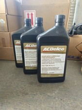 19300457  AC Delco Rear Axle Lubricant SAE 75W-85 GL-5    32 oz (Set Of 3)