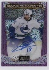 2024 O-Pee-Chee Platinum Rookie Violet Pixels 1/65 Arshdeep Bains #R-AB Auto