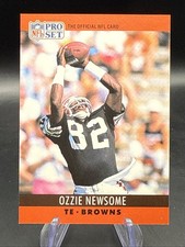 1990 Pro Set - Ozzie Newsome #75 Born Little Rock, AR