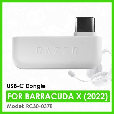 Razer USB-C Dongle for Barracuda X (2022) Gaming Headset | White | RC30-0378