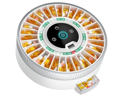 Windtrace Bluetooth Automatic Pill Dispenser for Elderly with Alarm, Smart Pi...