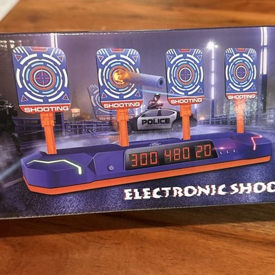 NEW SEALED Electronic Shooting Target Game Electronic Score Toy Kids Gift