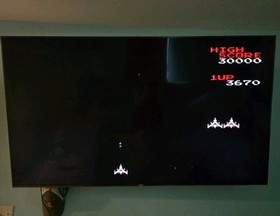 Galaga: Demons of Death (Nintendo NES, 1988) autentico testato 