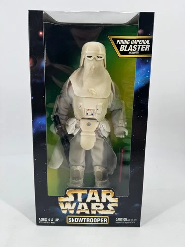 Star Wars Snowtrooper 12" Action Figure w/ Imperial Blaster 1997 Kenner SEALED