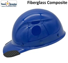 DAX Fiberglass Composite Lift Safety Cap Style Hard Hat - Royal Blue