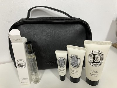 Купить new diptyque qatar airways business class amenity kit black