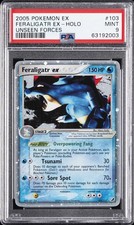 2005 POKEMON EX UNSEEN FORCES #103 FERALIGATR EX-HOLO PSA 9 on eBay