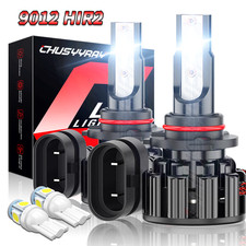 For Dodge Charger 2012-2024 - 9012/HIR2 LED Headlight Bulb High/Low Beam 6000K