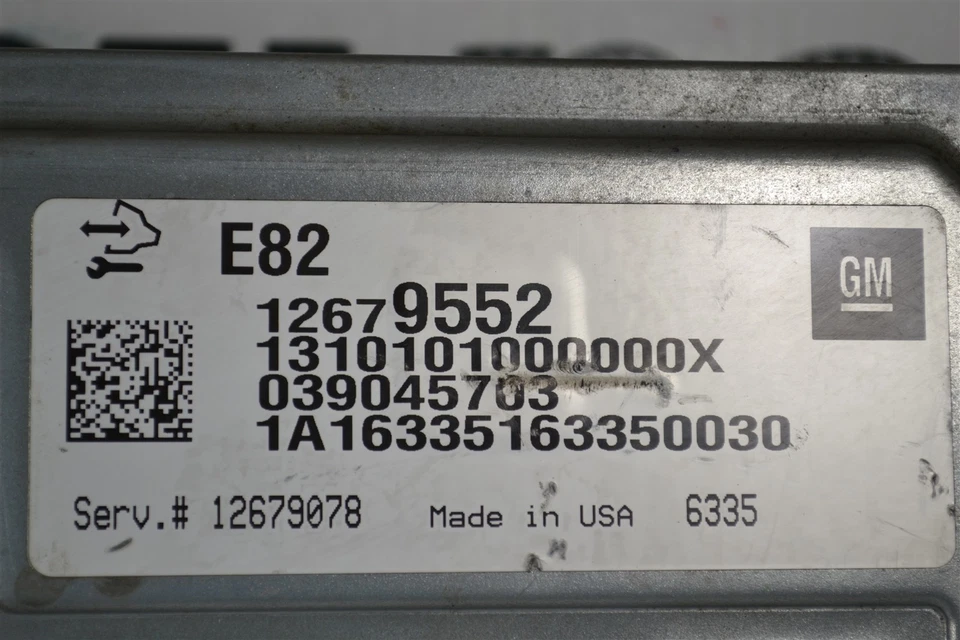 12679078 Unidad de control del motor Chevy Camaro, Traverse, Colarado16-19 ECU 3M5 587 B11 Foto 3 de 4