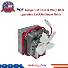 Upgraded 2.0 RPM Auger Motor Replacement Parts Compatible with Traeger  Pit Boss